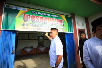 Desa Talang Buluh Sumsel jadi percontohan pos bantuan hukum