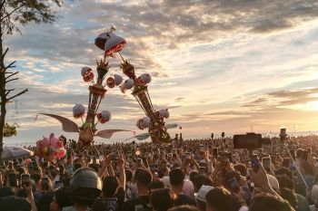 Menteri Kebudayaan saksikan puncak Hoyak Tabuik Pariaman
