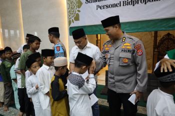 Peringati 10 Muharam, Polda Banten santuni anak yatim dan doa bersama
