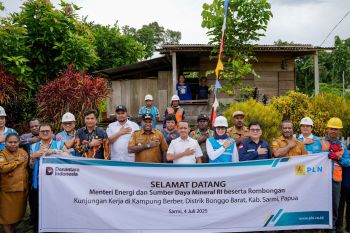 Menteri ESDM minta 300 rumah di Sarmi dialirkan listrik