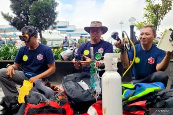 Tim SAR persiapkan 37 Penyelam dalam operasi bawah laut di Selat Bali