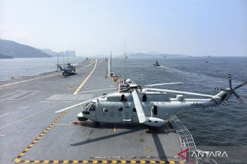 Kapal induk China latihan militer di Pasifik