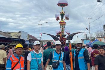 PLN hadirkan listrik untuk rakyat tanpa kedip di Tabuik Piaman 2025