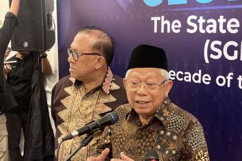 Ma'ruf Amin: Sebentar lagi KNEKS jadi Badan Ekonomi Syariah