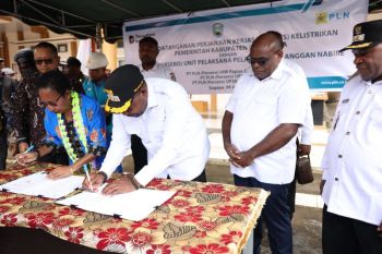 Pemkab Intan Jaya-PLN UP3 Nabire jalin kerja sama terkait kelistrikan