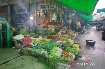 Harga bahan pokok di pasar tradisional Kobar berfluktuasi