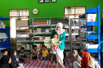 KKN USK usung literasi anak di Bireuen