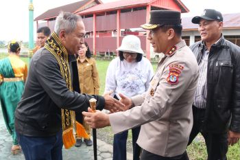 Kapolda Kaltara Sambut Kedatangan Tim Staf Ahli Kemenko Polkam RI