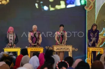 Pembukaan pameran Dekranas 2025 di Balikpapan