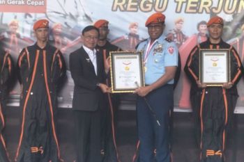Wajib tahu, Kopasgat diakui MURI pelopori pasukan wingsuit pertama Indonesia