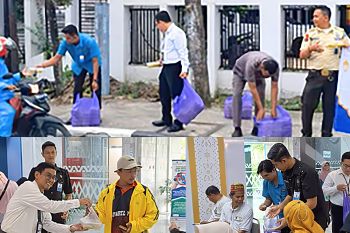Bank Kalsel berbagi bubur Asyura dalam peringatan 10 Muharam 1447 H