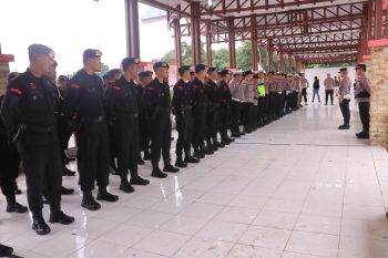 Polres Morowali kerahkan sebanyak 150 personel amankan kejuaraan balap motor