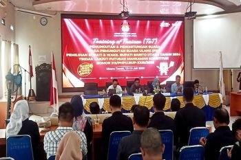 KPU RI tegaskan PSU pilkada Barut tanggung jawab bersama hingga desa