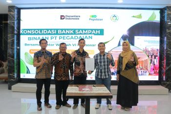 Pemkot Makassar dan Pegadaian kolaborasi sulap sampah jadi tabungan emas