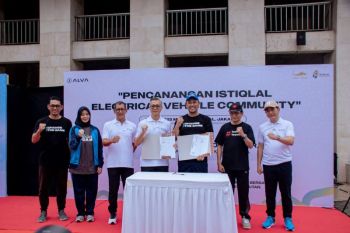 Masjid Istiqlal canangkan komunitas kendaraan listrik berbasis masjid