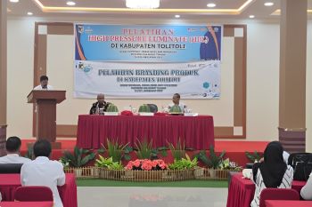 Dinkop UKM Sulteng berikan pelatihan kepada 80 pelaku usaha di Toli-Toli