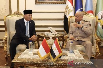 Menhan RI dan Menhan Mesir bahas penguatan kerja sama pertahanan