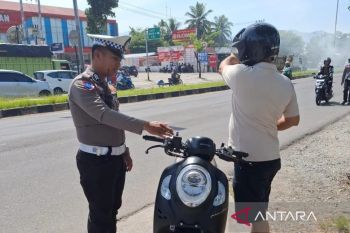 Polda Sumbar jaring ratusan pelanggar dalam Operasi Patuh Singgalang