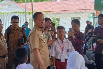 100 murid mulai Sekolah Rakyat Pekanbaru, Agung Nugroho: Nanti dibangun yang permanen