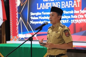 Bupati Lambar ajak Forkopimda gencarkan sosialisasi ancaman harimau