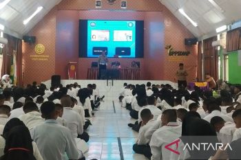 Polres Banyuasin perkenalkan budaya tertib berlalu lintas sejak dini