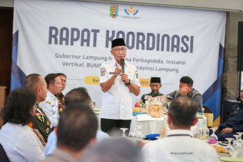 Gubernur Lampung: Penguatan kolaborasi antarlembaga dapat dukung pembangunan