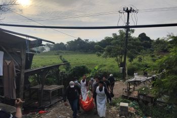 Mayat pria ditemukan mengambang di Kali Ciujung Serang