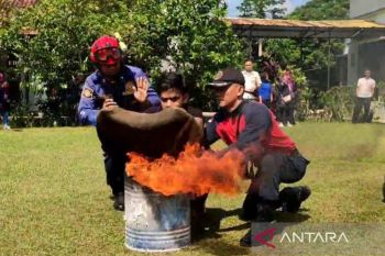 Siswa SLB di Temanggung dibekali ketrampilan atasi kebakaran