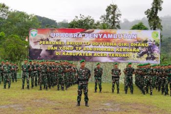 Pemkab Aceh Tengah sambut baik penambahan ratusan prajurit TNI