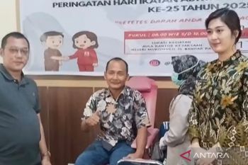 Kejaksaan Mukomuko gelar donor darah peringati IAD