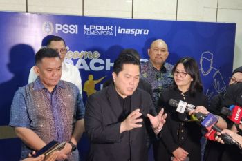 Erick Thohir siap terima kritik dan hujatan terkait performa timnas
