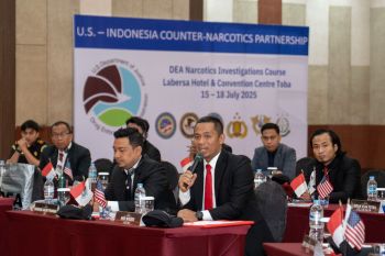 Badan Penegakan Narkotika AS gelar pelatihan investigasi narkotika bagi APH Indonesia