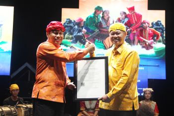 Kemenkum catatkan tradisi Metimbe Suku Lindu di Sigi sebagai KIK