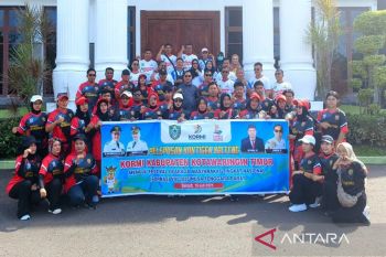 Berlaga di Fornas VIII di NTB, Kormi Kotim ingin gugah semangat olahraga masyarakat