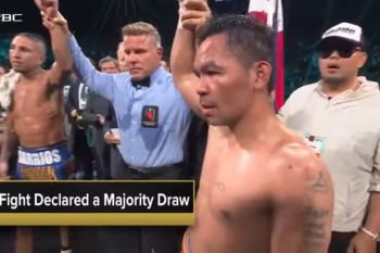 Manny Pacquiao raih hasil imbang  ladeni Barrios selama 12 ronde