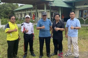 Pemkab Katingan gelar kerja bakti di lokasi Sekolah Rakyat