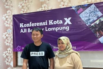 Dian Wahyu Kusuma-Vina Oktavia terpilih sebagai Ketua dan Sekretaris AJI Bandarlampung 2025-2028