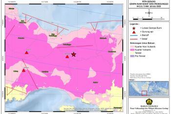 PVMBG analisis geologi gempa bumi merusak di barat daya Probolinggo