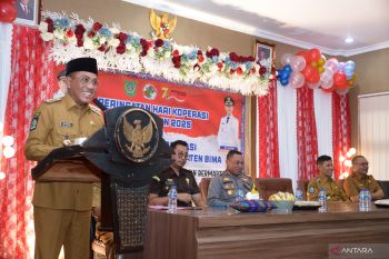 Bupati Bima launching 191 Koperasi Desa Merah Putih saat Harkopnas ke-78