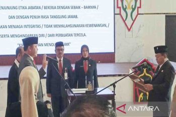 Bupati resmi melantik Usis I Sangkai sebagai Sekda Kapuas