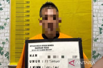 Paman bacok keponakan hingga tewas di Meranti, polisi tangkap pelaku di pemakaman