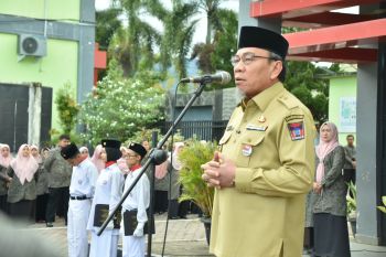 Wawako Maigus Nasir motivasi siswa saat MPLS