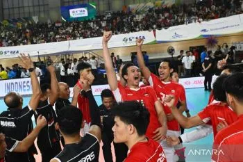 Tim voli putra uji coba ke China demi tradisi emas di SEA Games