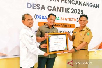 Desa Mentaren I dicanangkan sebagai Desa Cantik