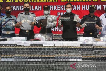 Pemusnahan barang bukti berkekuatan hukum tetap di Kota Cilegon