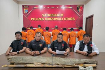 Polres Morut tetapkan 8 tersangka kasus bentrokan di Petasia Timur