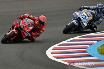 Marc Marquez akui puas dengan performanya hingga pertengahan musim