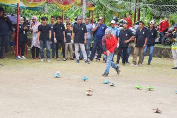 Semarak hari jadi ke-513 Bengkalis, Pemkab gelar lomba permainan rakyat tradisional