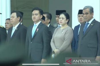 Wapres Gibran dan Puan hadiri upacara Praspa TNI-Polri 2025