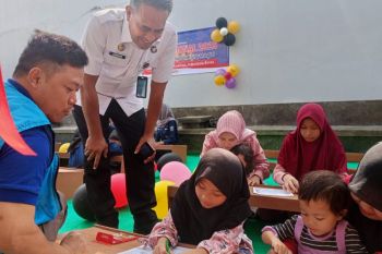 Peringatan Hari Anak, Rutan Bandarlampung gelar kegiatan bersama keluarga warga binaan